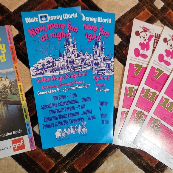 Vintage Disney World Memorabilia - Picture 4 of 8